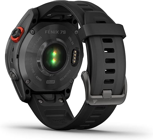 Miniatura 6 de Garmin Fenix 7S - Reloj inteligente de aventura de tamaño más pequeño, con capacidad de carga solar, resistente reloj para exteriores