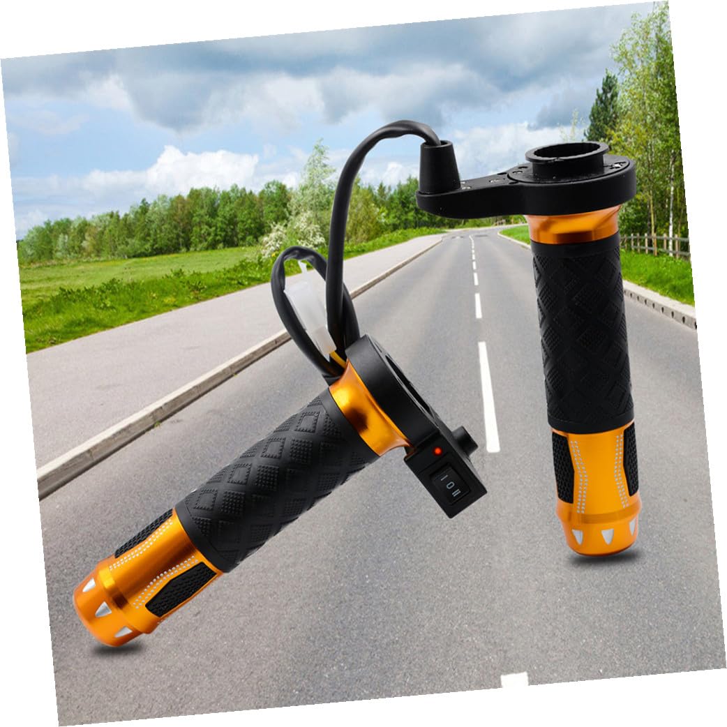 Poignée Chauffante Électrique de Moto 12v en Alliage D’aluminium