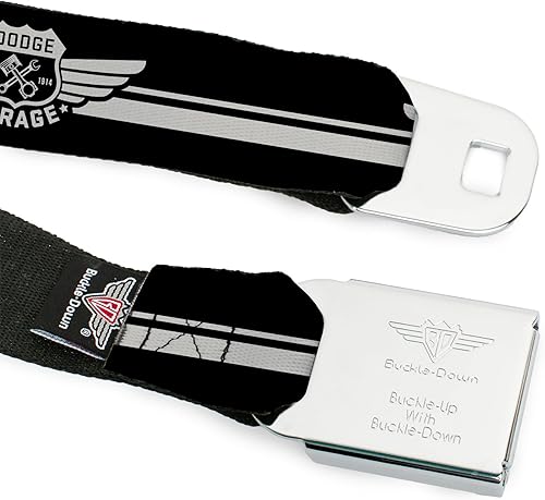Miniatura 9 de Cinturón de seguridad para hombre con hebilla Dodge Garage Wdvg006