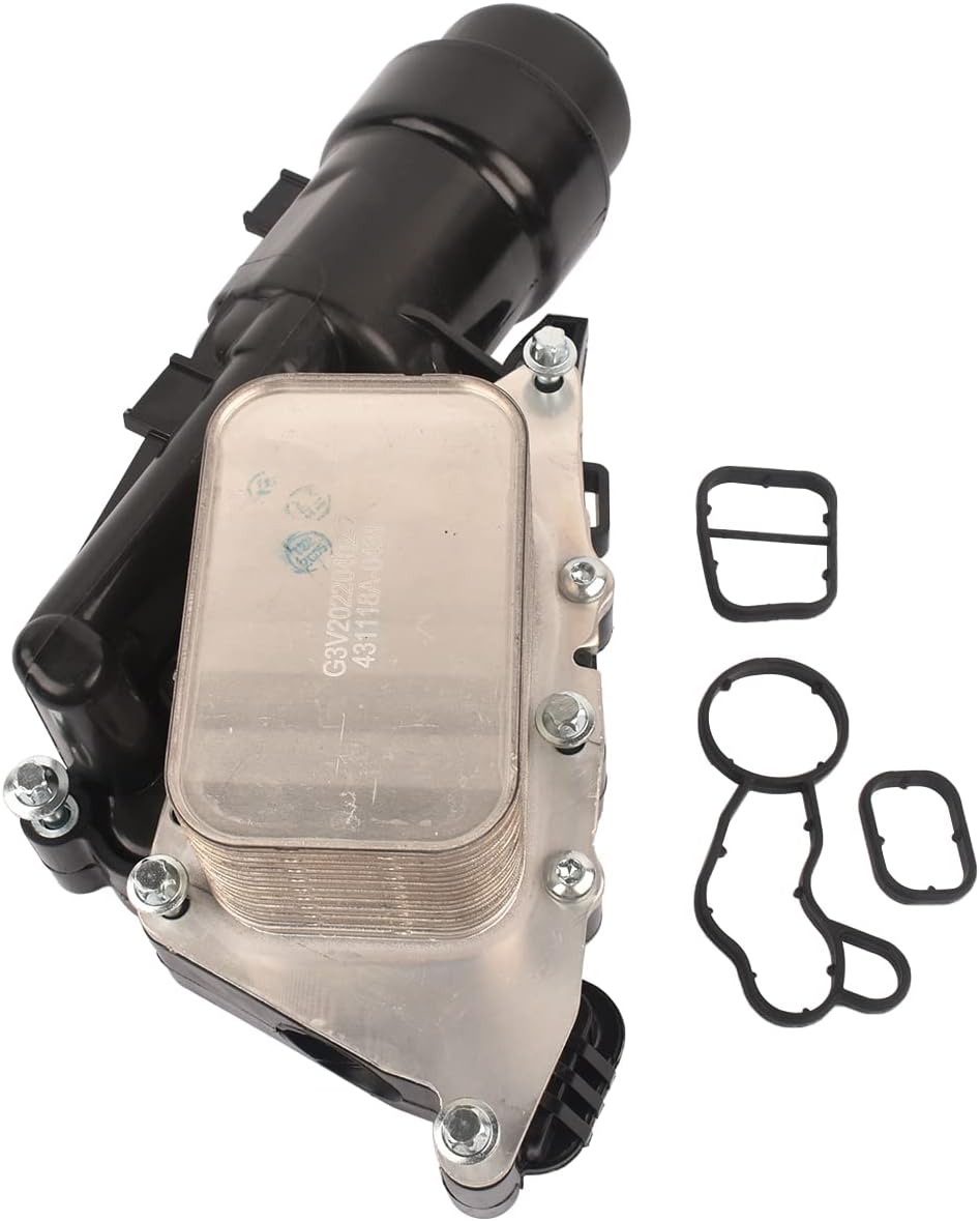 11428585235 Engine Oil Cooler Filter Housing Assembly Replacement for Countryman 2017-2020 11428511391 11428585236 11428585236