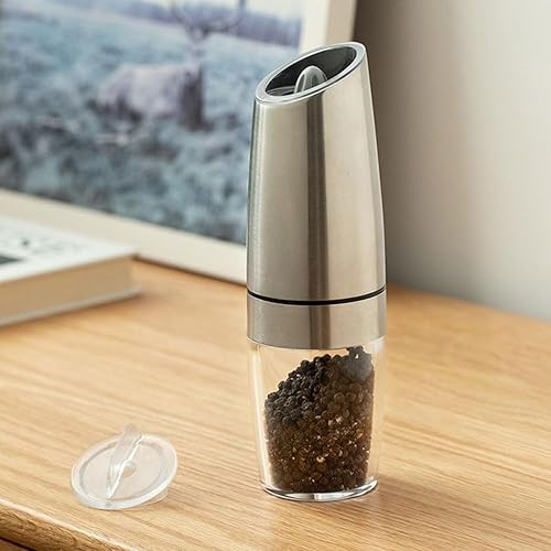 Miniatura 9 de 4 cubiertas de polvo de molino de pimienta eléctrico de acrílico transparente, cubiertas de polvo para molino de pimienta, sal y pimienta,