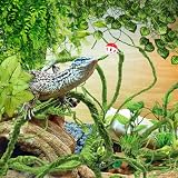 QUOZUO lot de 6 plantes artificielles suspendues pour terrarium photo 6