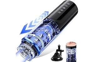 UNINHIBIBY Automatic Male Masturbator Cup with 18 Thrusting Rotating Modes