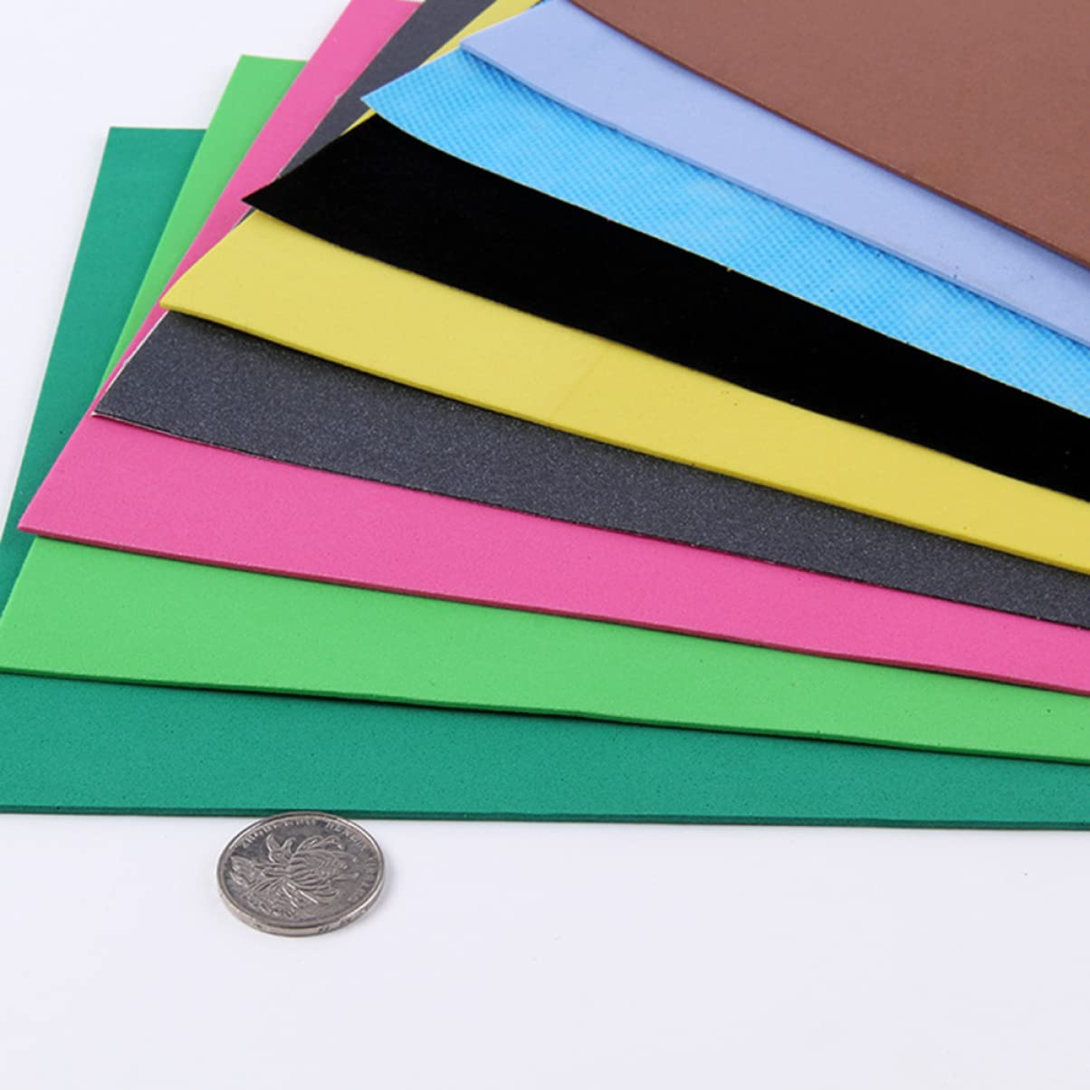 Lurrose 30pezzi Autoadesivi Colorati Per Fai Da Te Materiale Flessibile Per Progetti Creativi e Scrapbooking Facile Da e Applicare