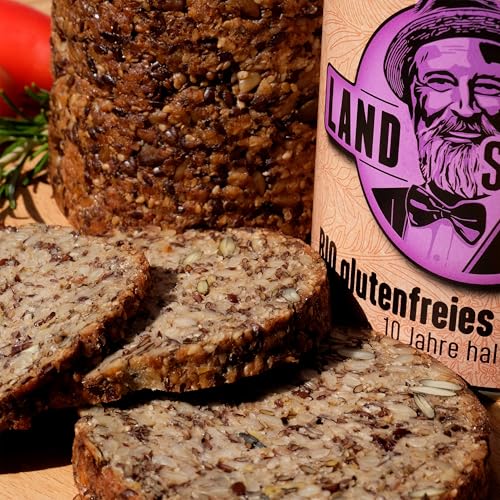 LANDSTREICHER Bio Dosenbrot, Saatenbrot, glutenfrei, 10 Jahre haltbar