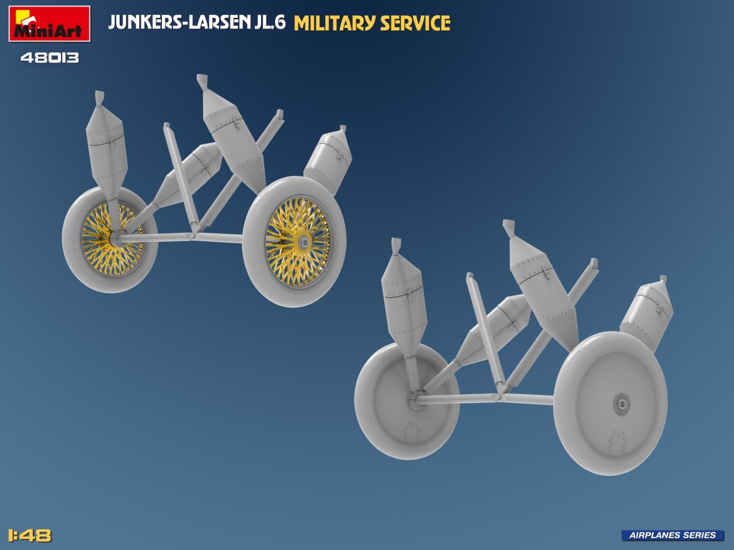 Mini Art 48013 1:48 Junkers-Larsen JL.6. Service Militaire - Reproduction fidèle, modélisme, kit Plastique, Bricolage, Loisirs, Collage, kit modèle, à Assembler