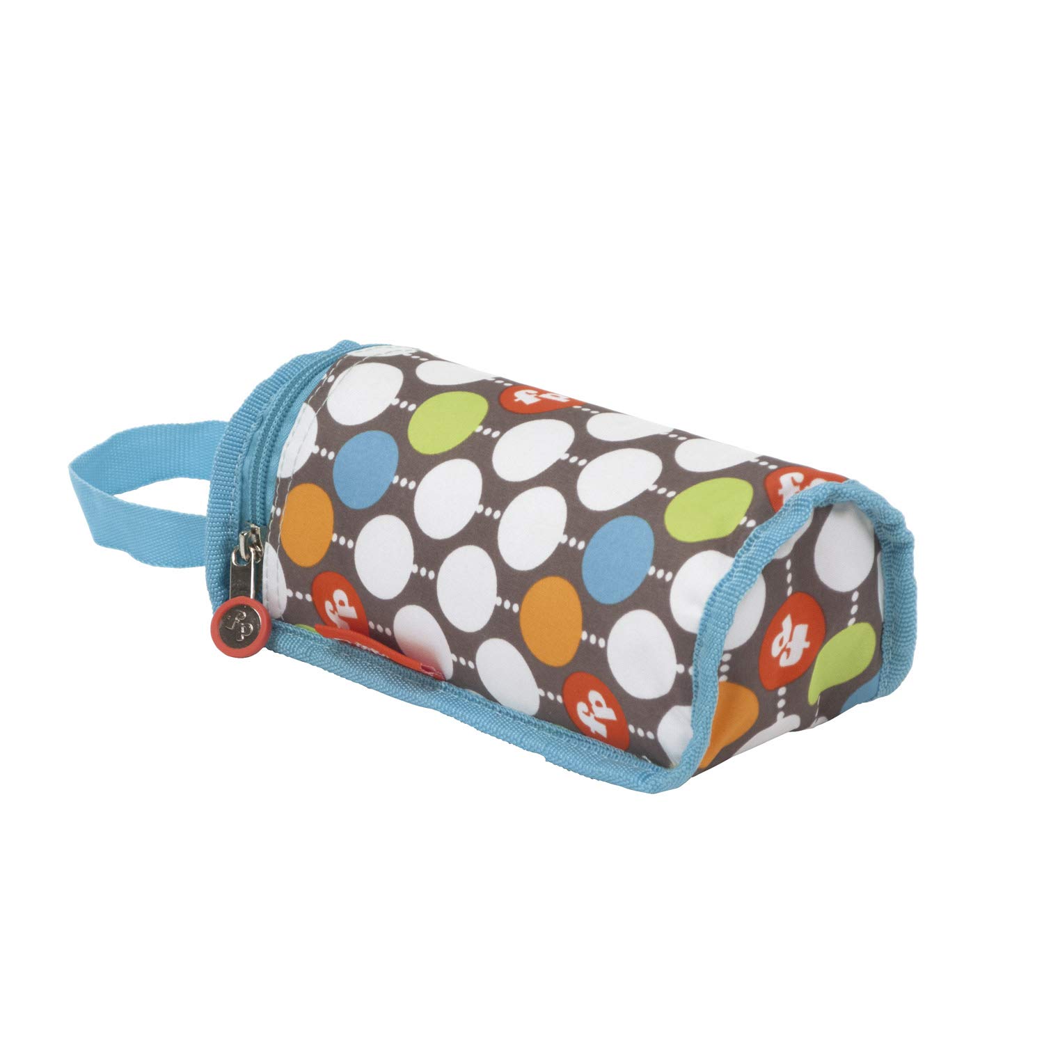 Fisher-Price Porta Biberon FP-Bottle Case 9X8X20 Dots - Multicolore, Con Manico, Prodotto In Spagna - 3
