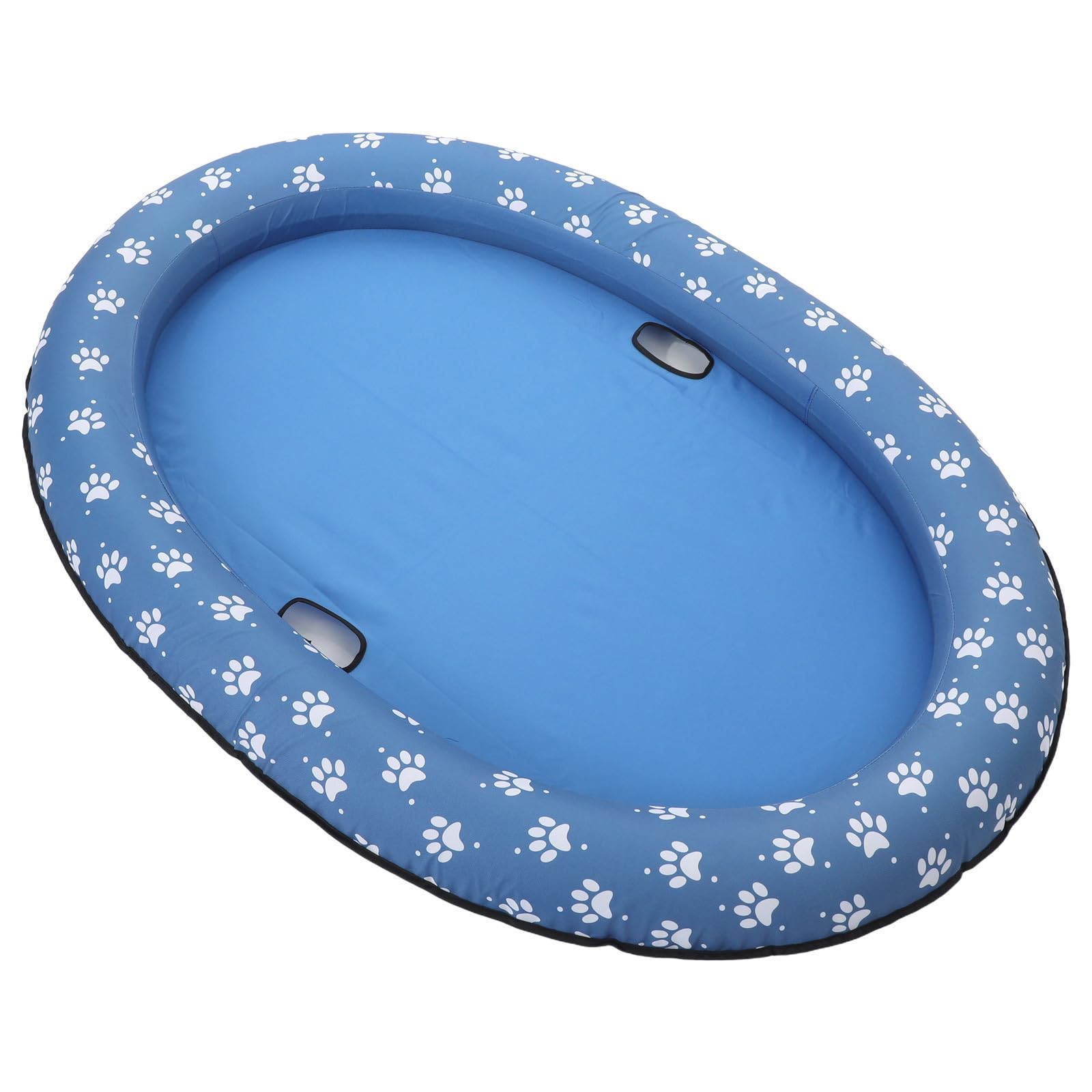 Balsa Inflable para Perros de PVC 140x96x15cm Azul