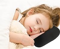 Vista 2 de Almohada de cuello de microcuentas Squishy de 15 x 8 pulgadas, almohadas para dormir de lado para adultos, suave, lavable, diseño ergonómico, cojín