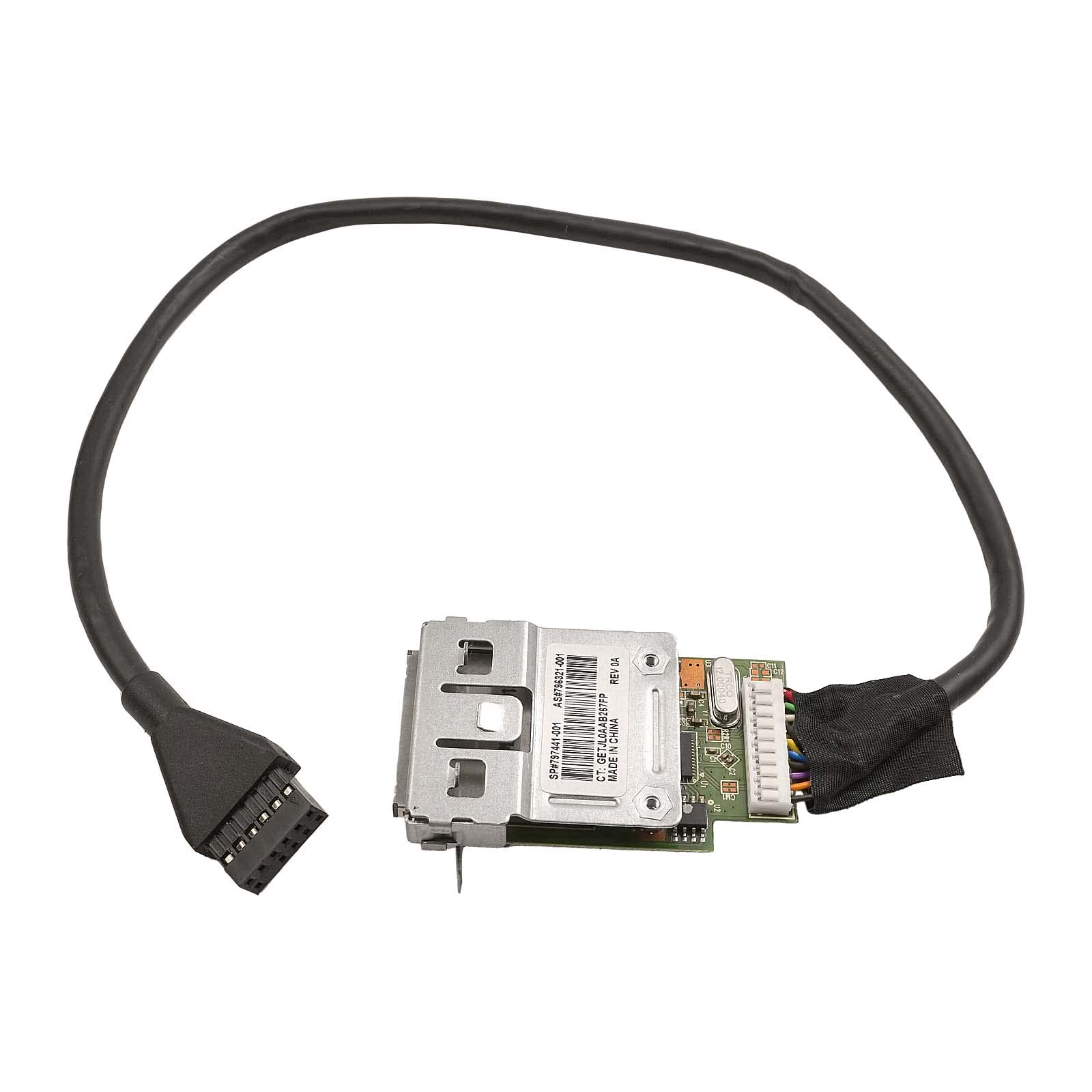 USB 3.0 SD Card Reader Board Cable Replacement for HP EliteDesk 800 G4  797441-001 796321-001: Amazon.de: Computer & Accessories