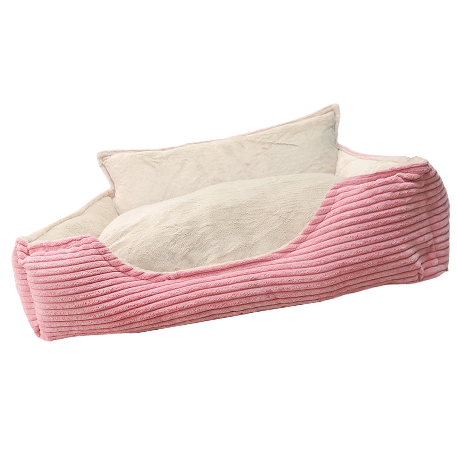 Panier pour chien lit pour maison douillet et tapis amovible lavable pour niche extérieure