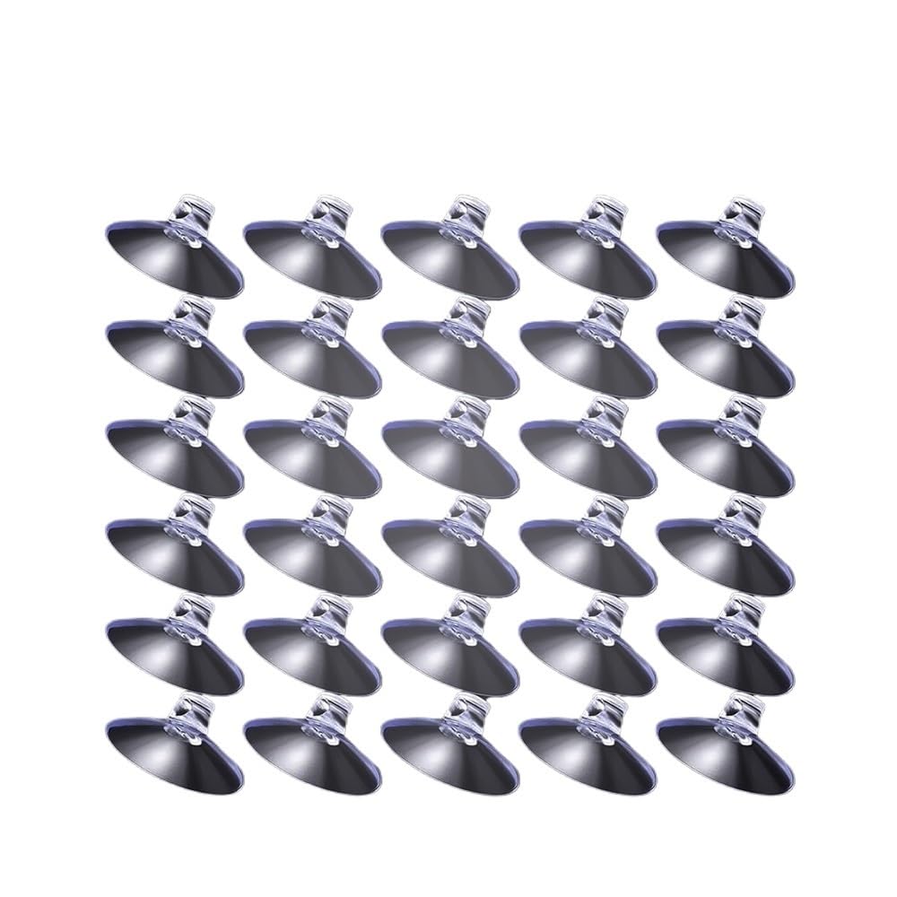 Gentryroo 40Mm Clear Silicone Suction Cup Punch Free Transparent Wall Hanging Base