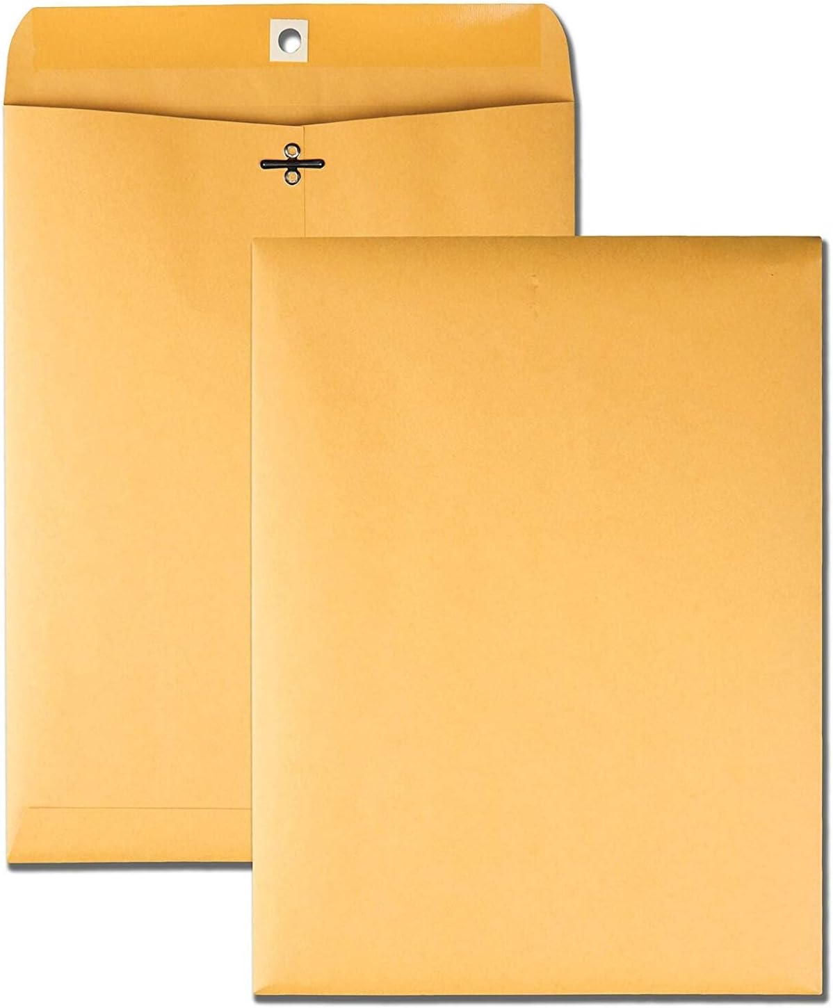 Brown Kraft Catalog Clasp Envelopes with Clasp Closure