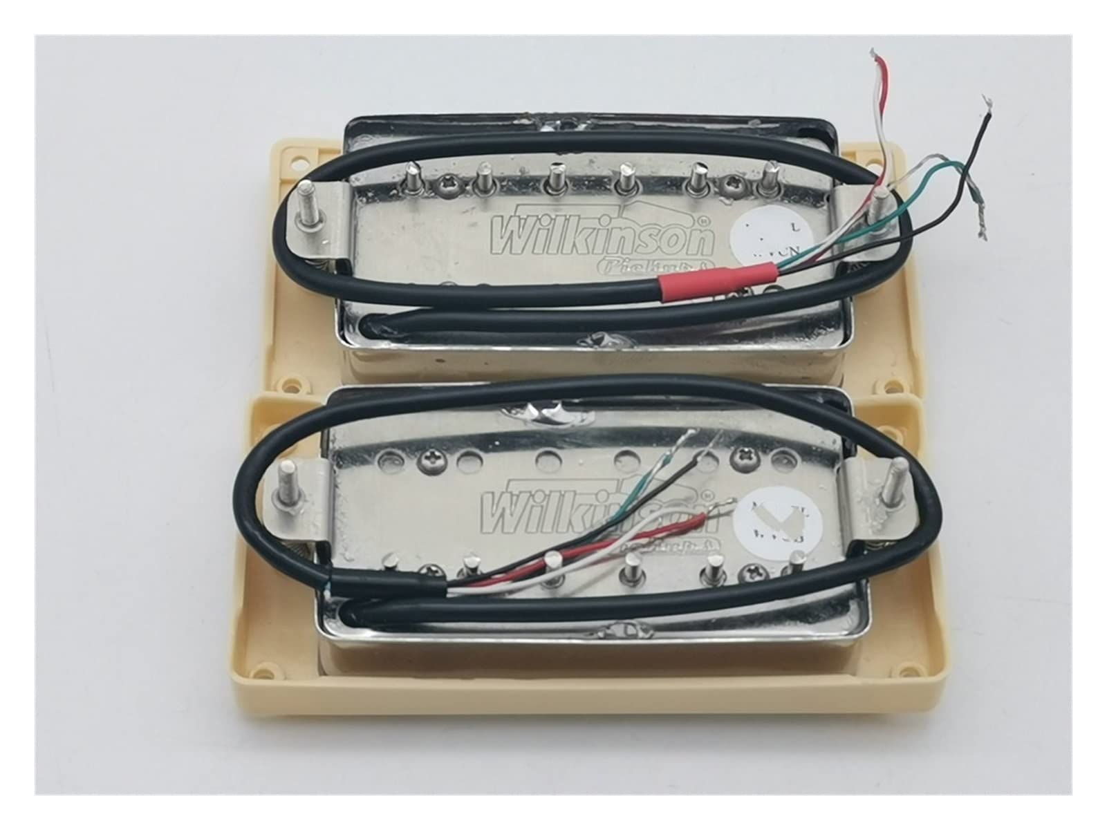 Humbuckers Pickups Ainico5 Humbucker 4C Pickups De Guitarra Eléctrica con Arnés De Alambre para LP Guitarra (Color : 07)