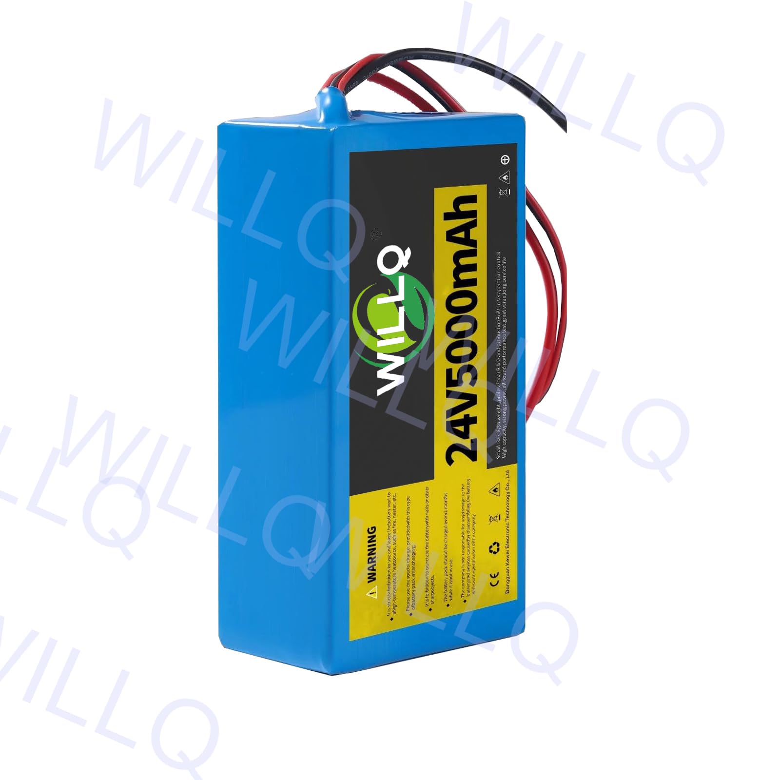 Batteria Litio Ricaricabile 24V 5Ah Batteria Interna Ricaricabile 24 Volt per Giocattoli elettrici Illuminazione Esterna Strisce LED e progetti Fai da Te, con Caricabatterie