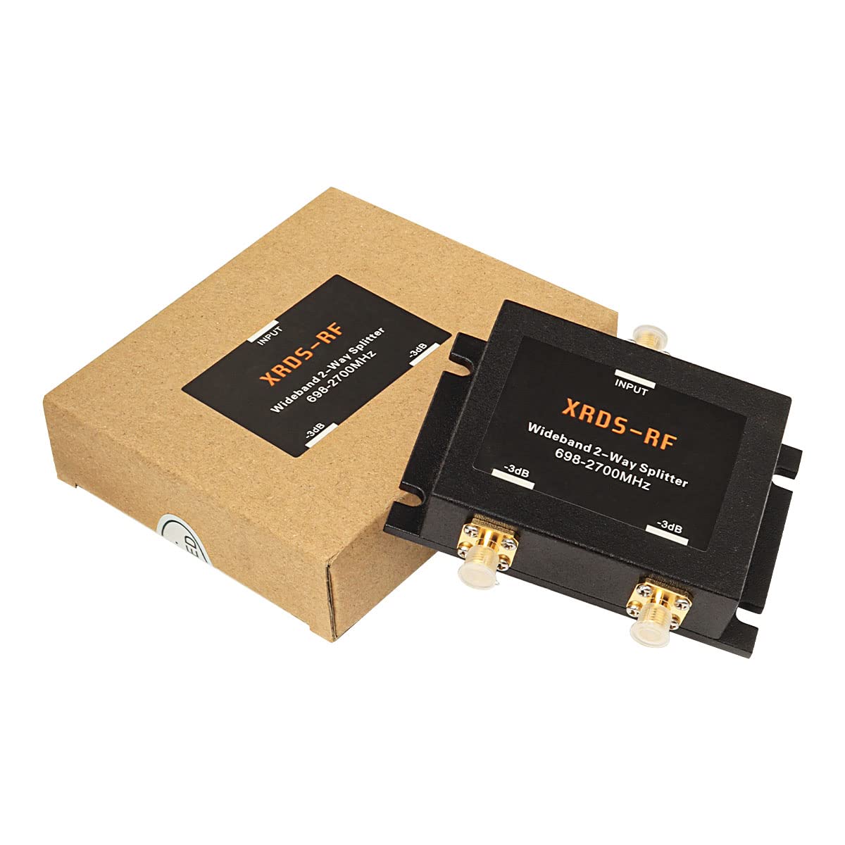 XRDS-RF - Splitter a banda larga a 2 vie, 3 dB SMA femmina, 50 Ohm, per sistema 4G/LTE