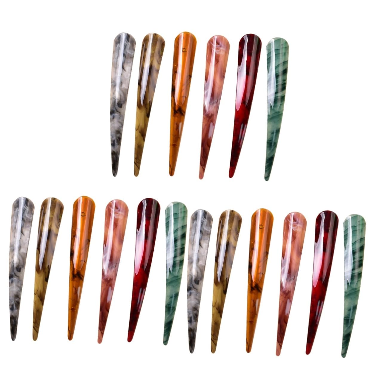 FRCOLOR 3er-set Elegante Haarspangen Haarspangen Zum Abteilen Der Haare Exquisites Design Für Damen 6 Stück X 3