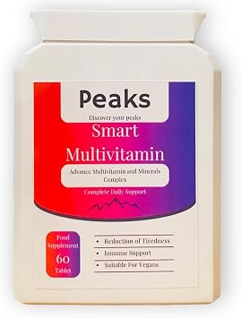 Advance Multivitamin - 34 Multivitamins & Minerals - Daily Complex for Men & Women - Vegan