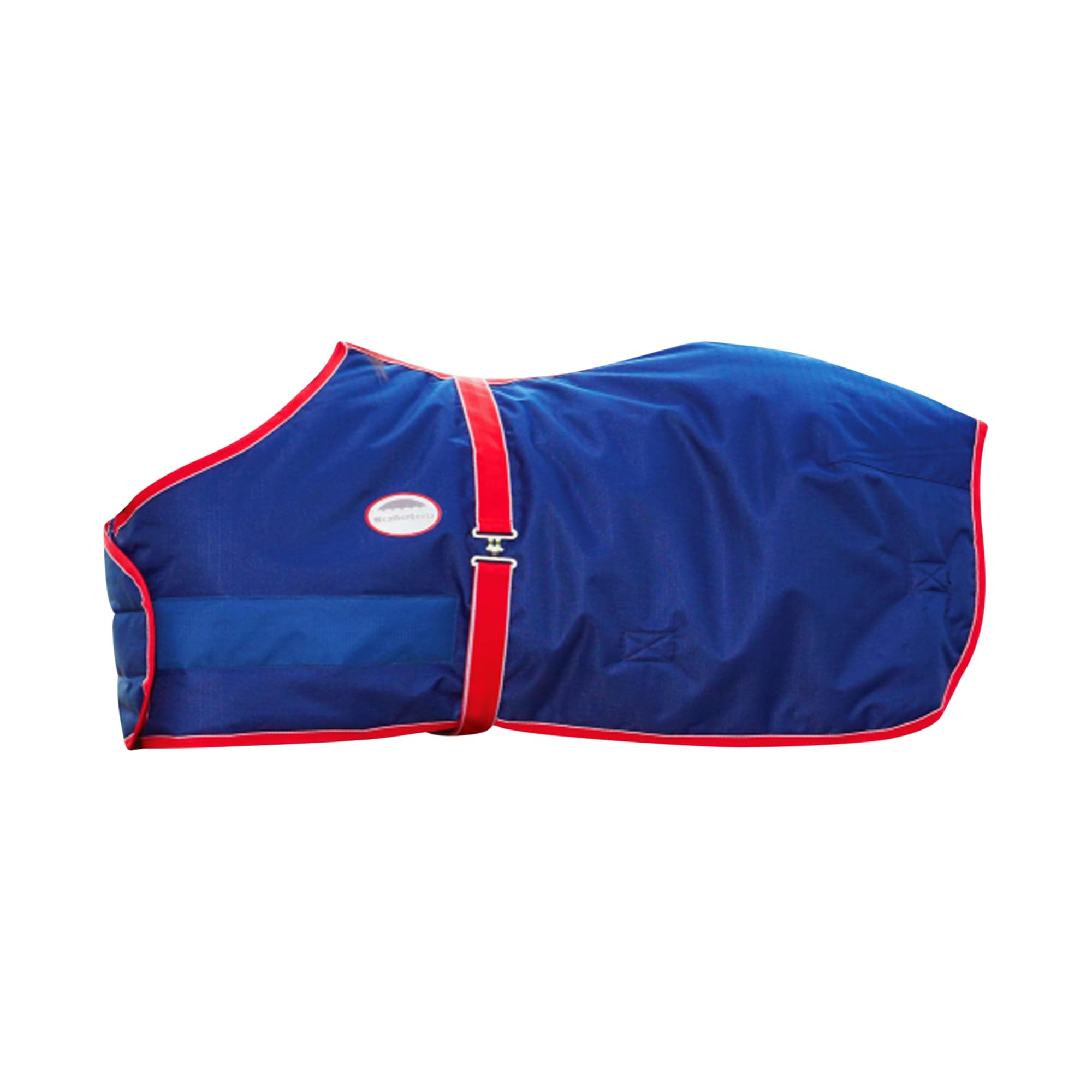 Weatherbeeta 1200d Fohlen Standard Hals Pferdedecke (95cm) (Marineblau/Rot/Weiß)