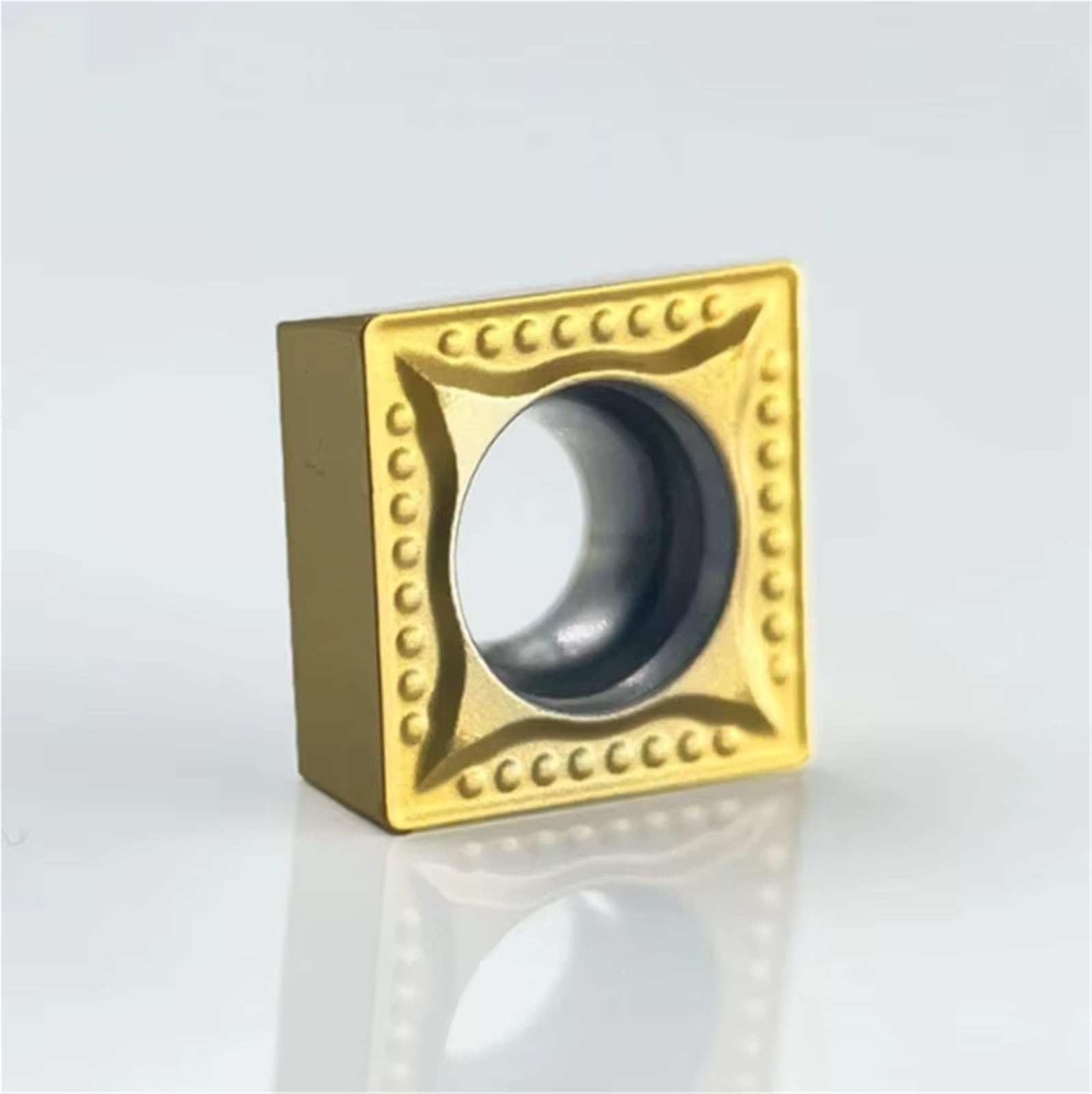 Inserto Giratorio De Cerámica Metálica Carburo CNC Indexable, 10 Uds., Para Acero(SCMT09T308-HQ ZM201)