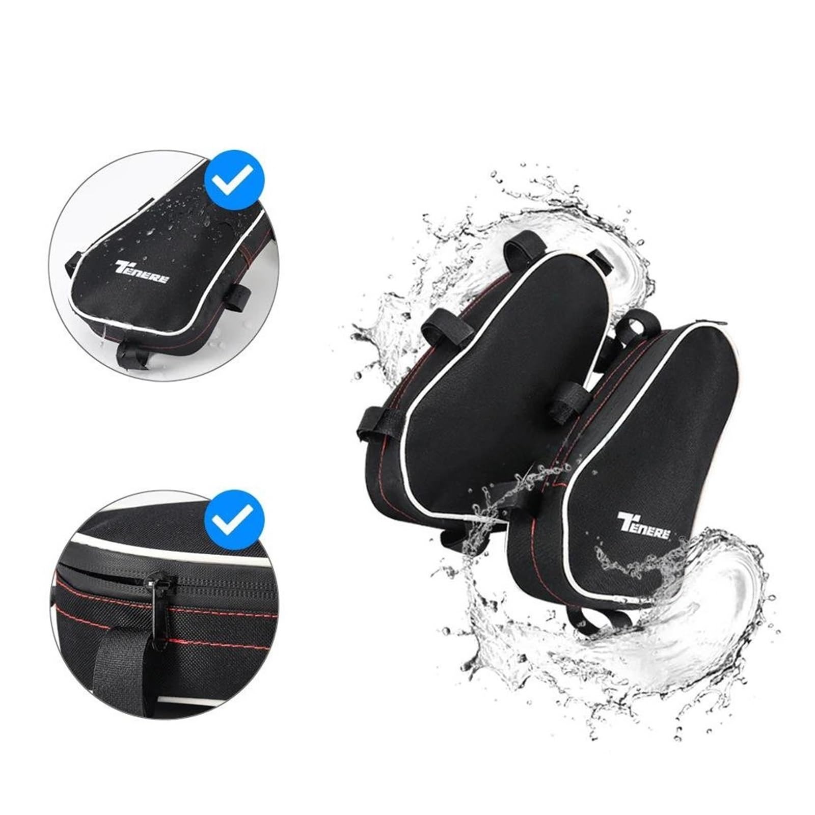 Borsa Per Barre Paramotore Per T7 Tenere 700 2019-2024, Kit Porta Attrezzi Per Riparazione Telaio Paraurti Kit di attrezzi la conservazione