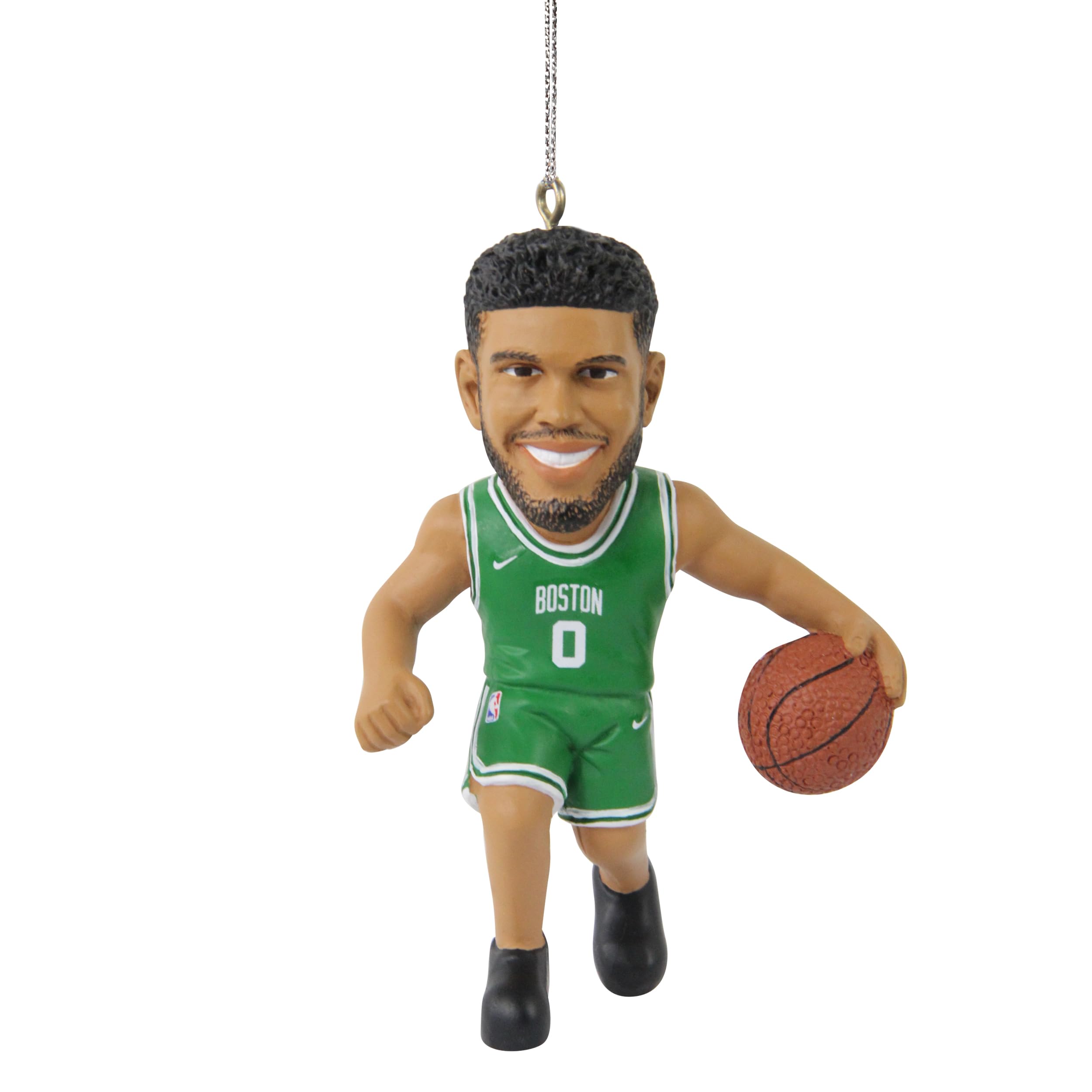 Adorno de Navidad Jayson Tatum resina resistente para evitar roturas en árbol
