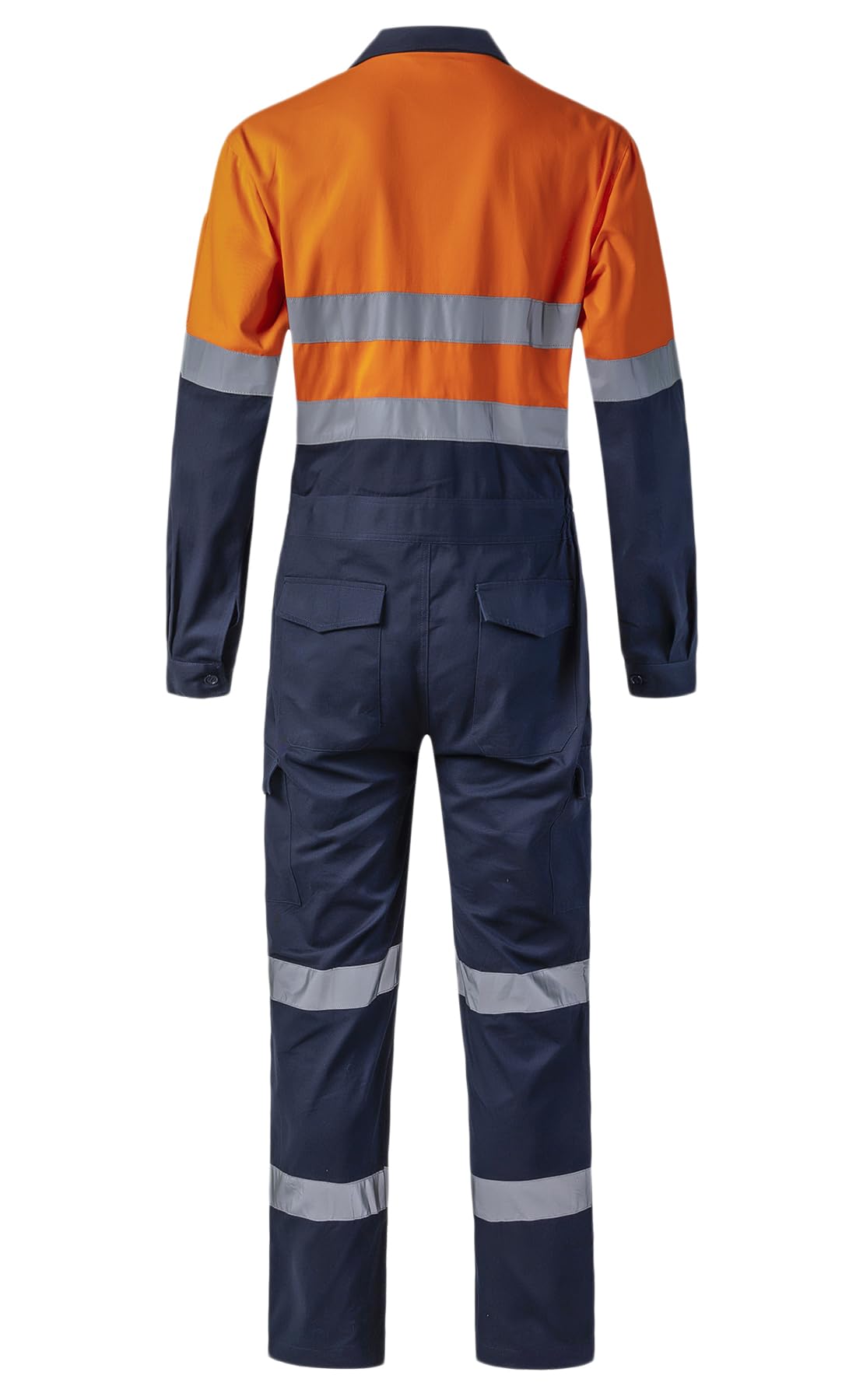 Męski odblaskowy kombinezon oddychający kombinezon mechaniczny długi rękaw kombinezon roboczy Hi Vis kombinezony