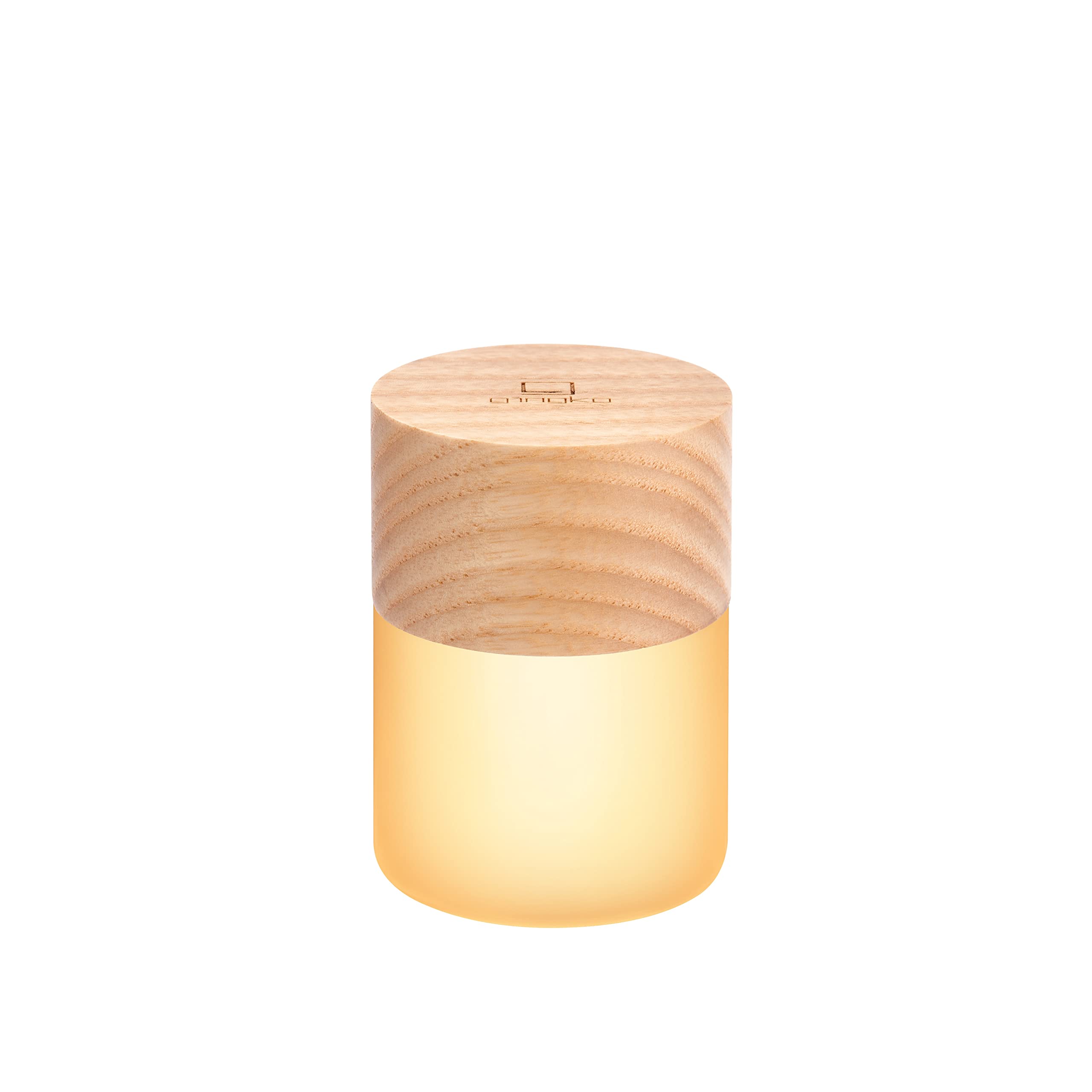 Colour Changing LED Light Gingko Touch Control Wooden Desk Lamp