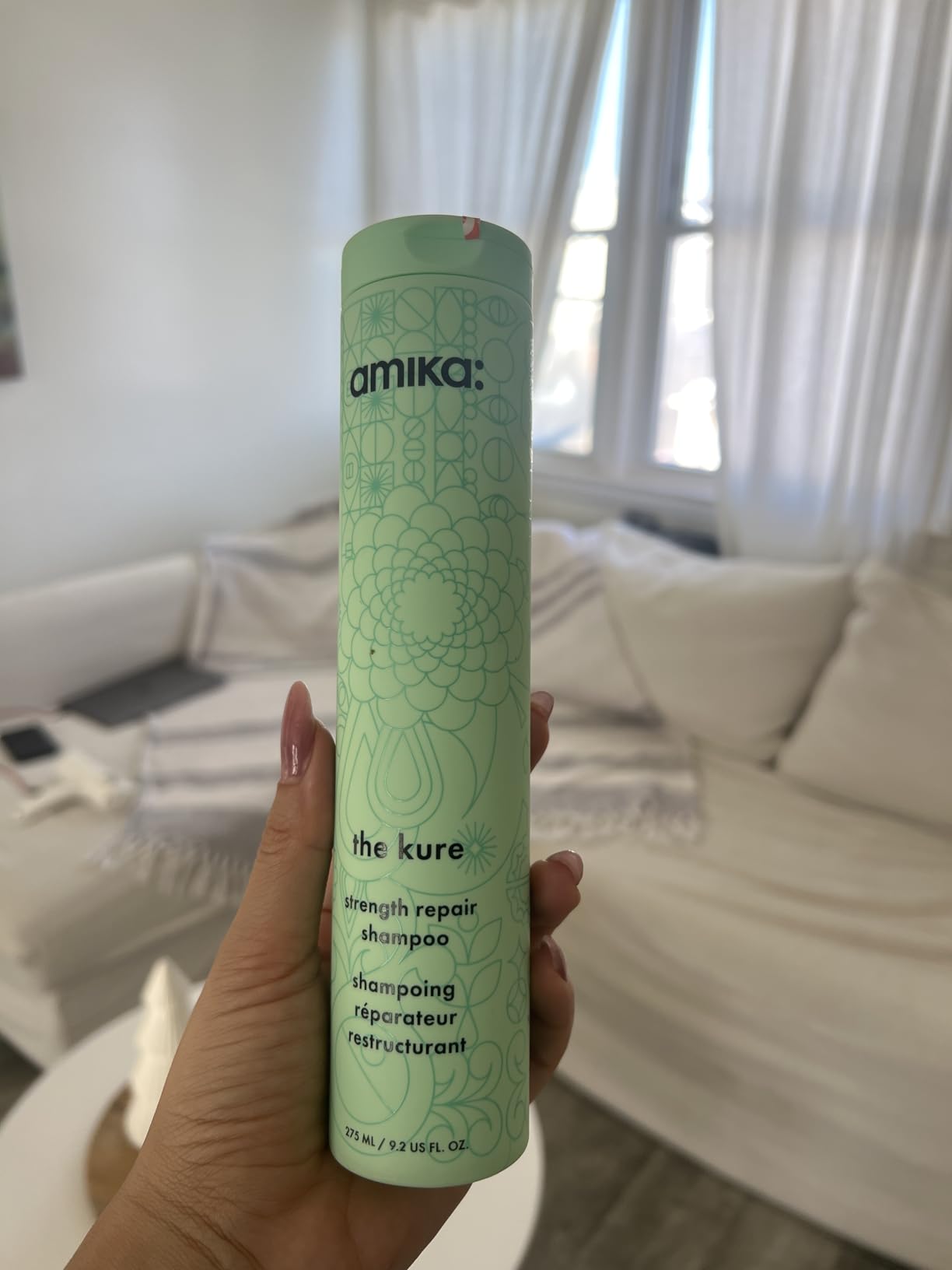 amika the kure strength repair shampoo
