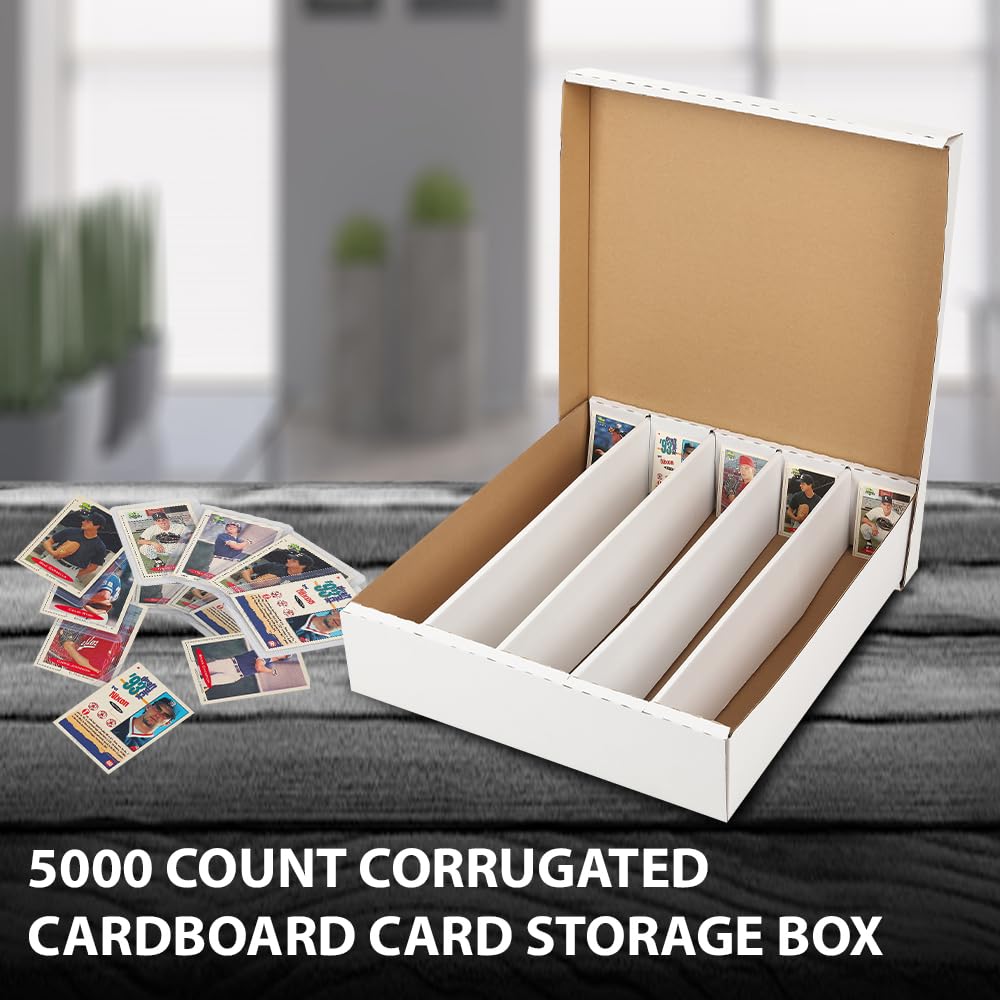 mtg 5000 card box Amazon.com: GRAND ORANGE 5000 Count Card Storage Box Full Lid Trading and  Gaming Card Storage Box Sports Card Storage Boxe for Pokemon MTG Card  Holders Collector Box Card Box Organizer : Toys