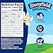 Stonyfield Organic Kids Zero Grams Added Sugar Banilla Whole Milk Yogurt, 3.5 oz Pouches, 4 ct Pack