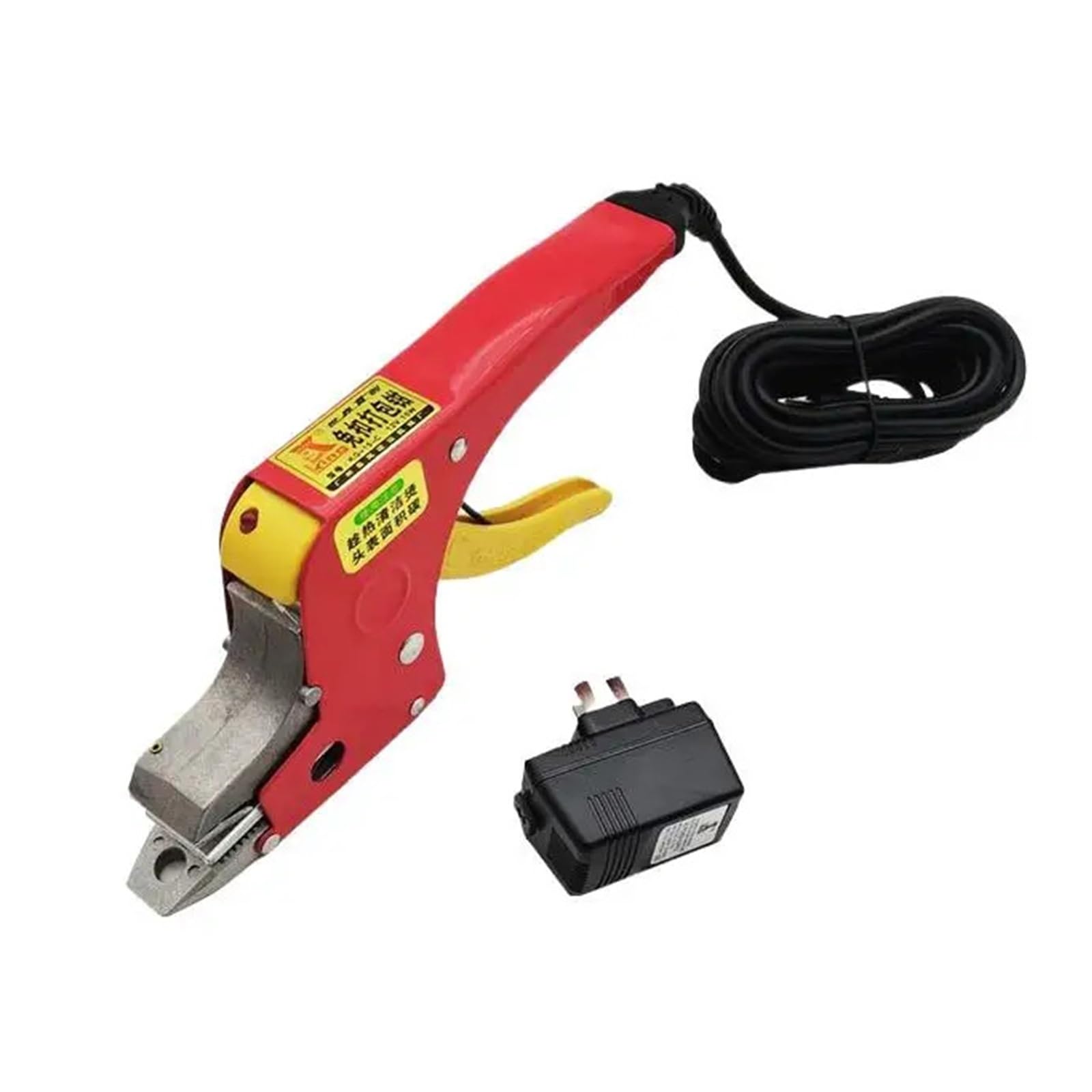 Alicates de embalaje eléctricos, equipo de herramientas sin costura Manual, correas de PP, embalaje de cartón de soldadura de calefacción, empaquetador de sellado Herramienta eléctrica (Color : 2, S