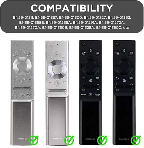 Miniatura 2 de Funda de silicona para Samsung BN59-01357A  BN59-01363A  BN59-01311B  BN59-01300C Remote, funda protectora antideslizante para Samsung 2021 con