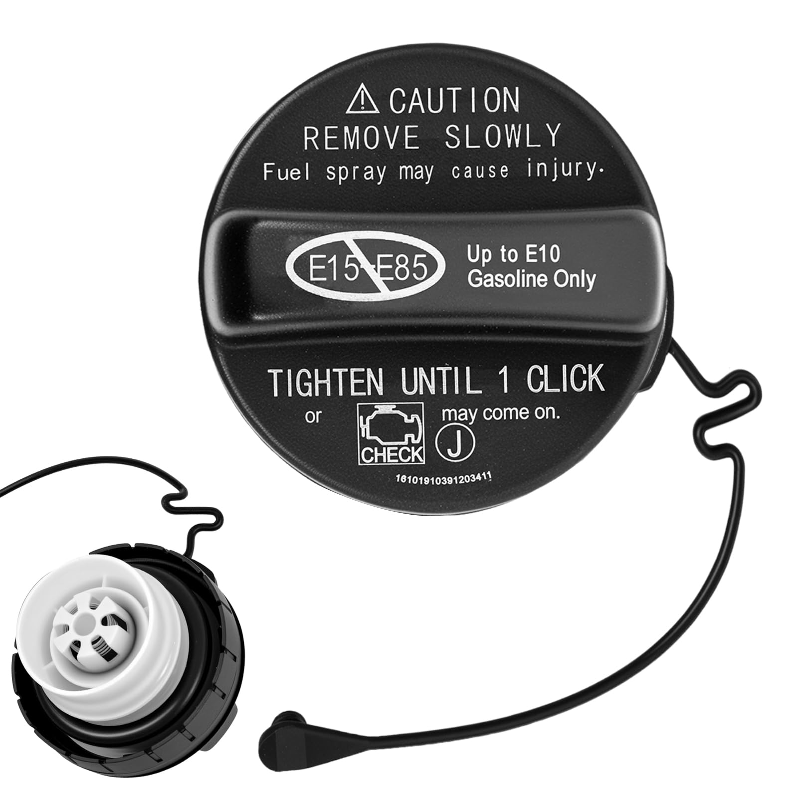 Gas Cap Fuel Cap OEM#77300-07030 Compatible with 2014-2021 Toyota Highlander Corolla Camry Sienna RAV4 Avalon Tundra Sequioa Venza,Lexus ES350 RX350