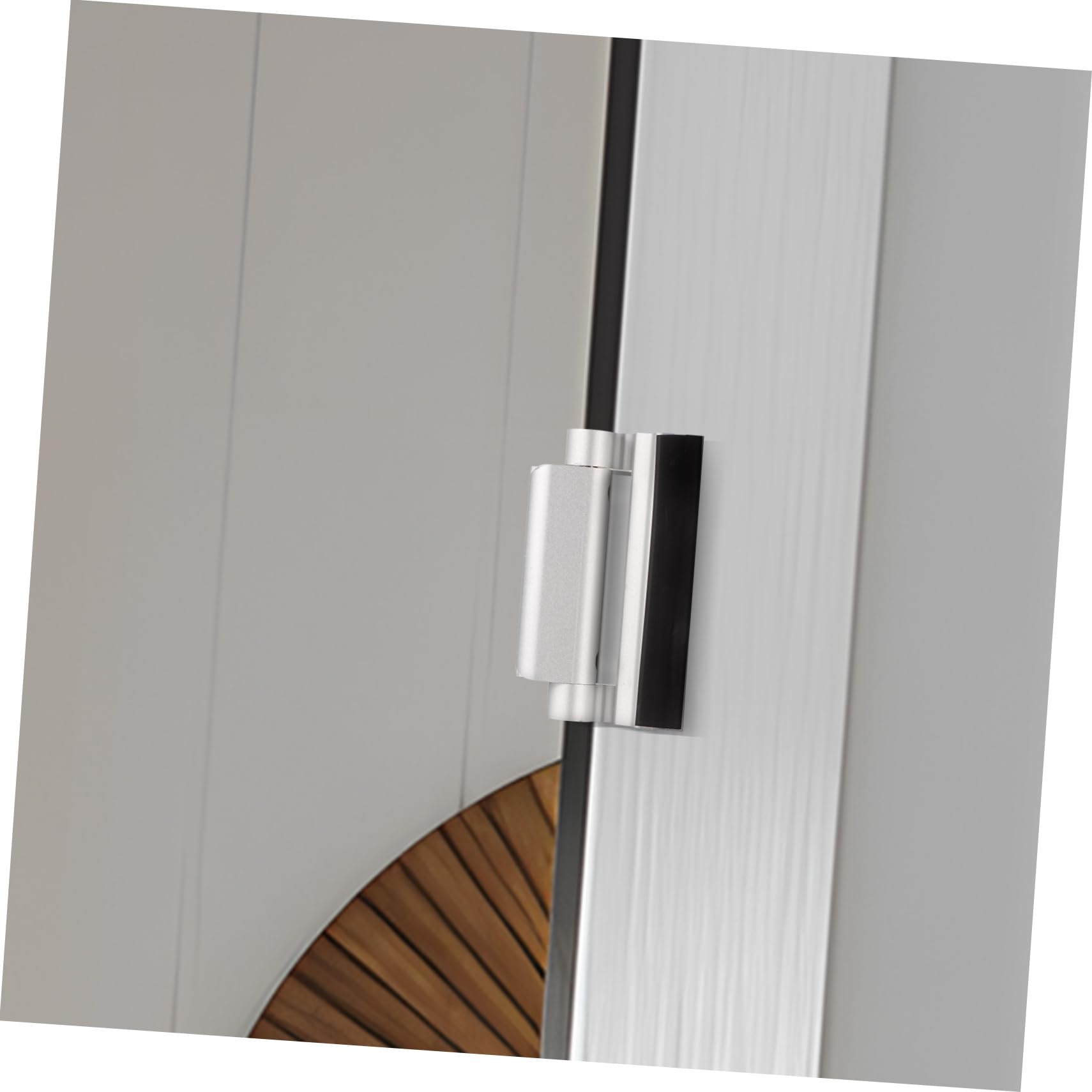 VILLCASE 3 Ensembles Boulon De Porte De Sécurité Verrouillage De La Porte De Renforcement Serrures De Porte Serrure De Porte Interne Alliage D'aluminium 2 Pièces * 3