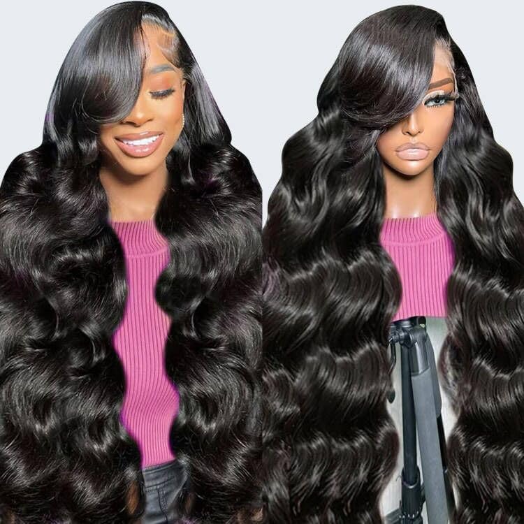 Tuneful 220% Density 13x6 HD Lace Front Wigs Human Hair Body Wave 20 Inch Human Hair Wig for Women 13x6 Lace Frontal Wigs Human Hair Pre Plucked with Baby Hair