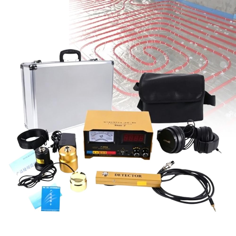 ShaiVrissian Water Leak Detection Kit with Geophone and Headset