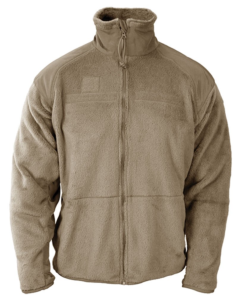 PropperMen's Gen Iii Fleece Jacket, Tan, Size Large/Long