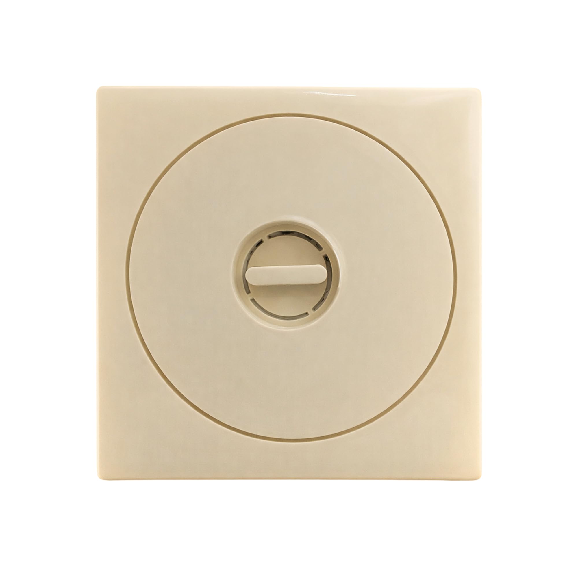 Square 3 Pc PVC Bathroom Jali/Trap Floor Drain Water Drain Grating (Ivory Color) Size 6 * 6 Inch-image-22