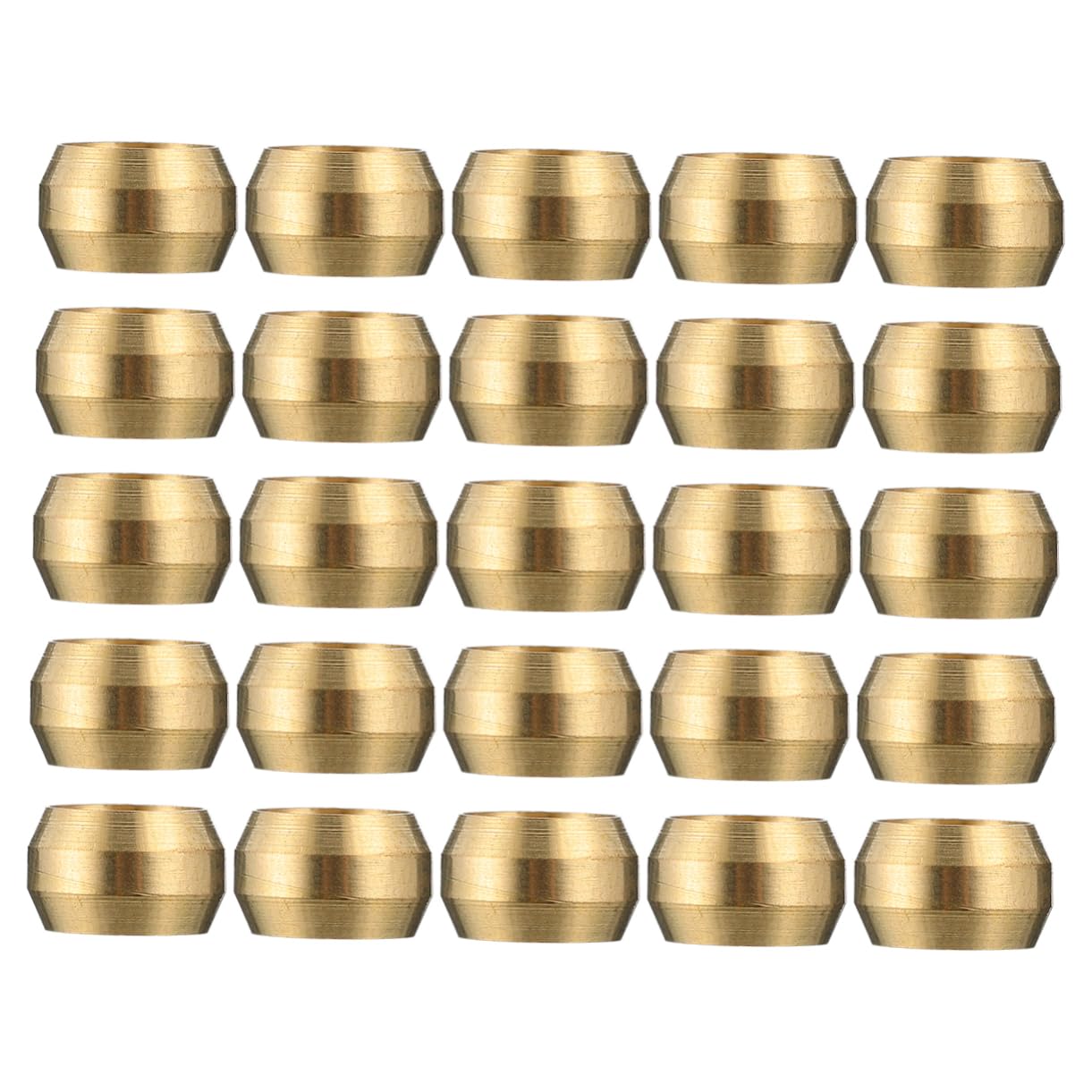 SOLUSTRE Brass Oil Cores 25pcs Tubing Oil Cores Accessories for Compression Sleeves High Temperature Ductility