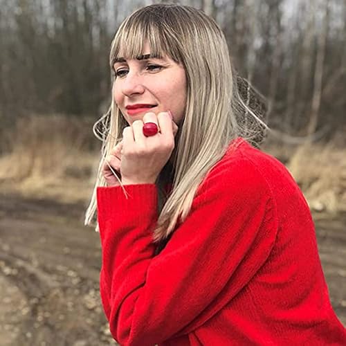 Miniatura 5 de Anillo de joyería de piedra semipreciosa roja grande para niñas anillos ópalo anillos accesorios anillo