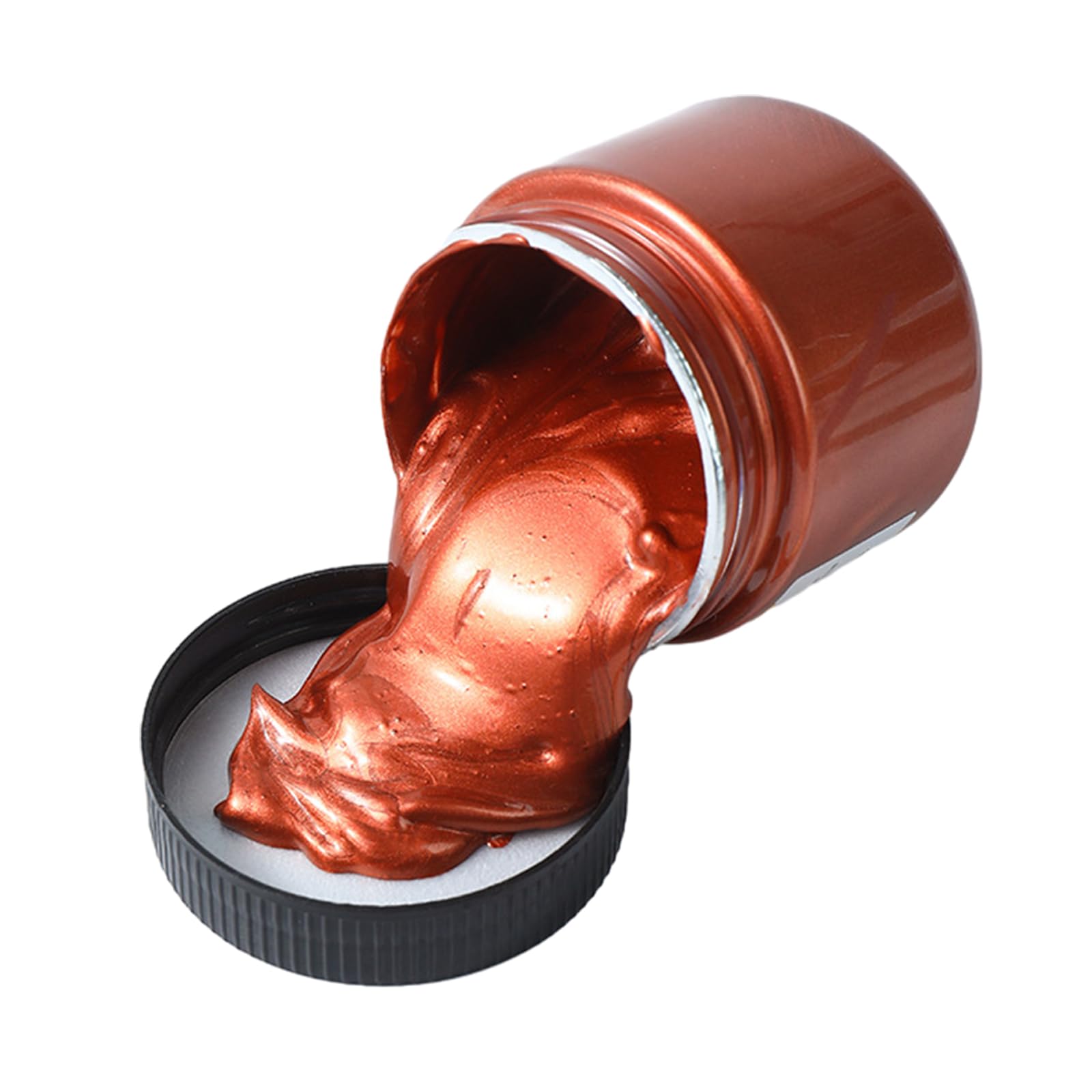 YPBEW 100ml Acrylic Color, Metallic Acrylic Paint Rich Pigments, Non Fading, Non Toxic Waterproof Paints for Artists Waterproof Paint