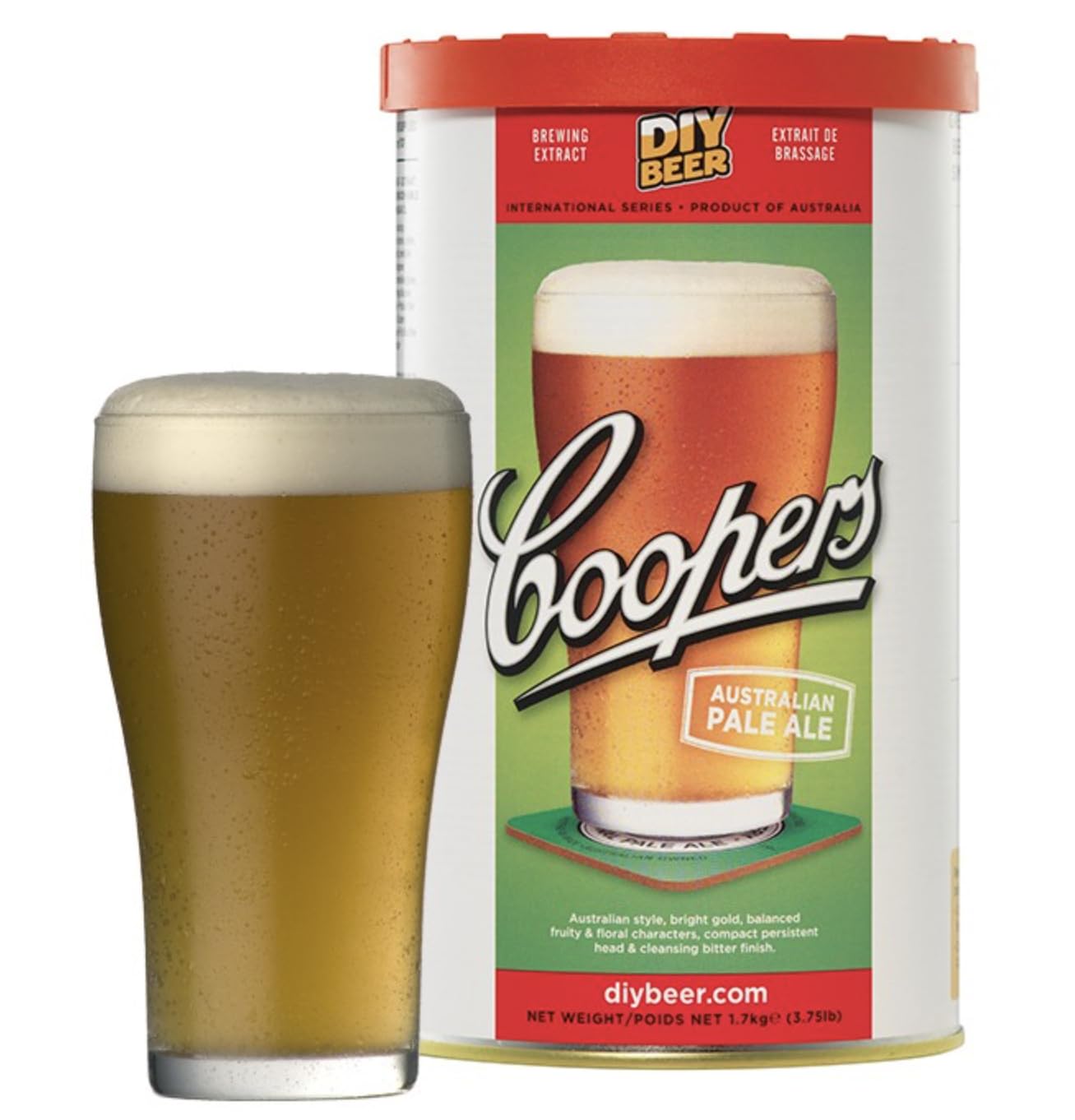 BERARDI | Coopers Malti per Birra 1,7 kg | Linea International (Australian Pale Ale)