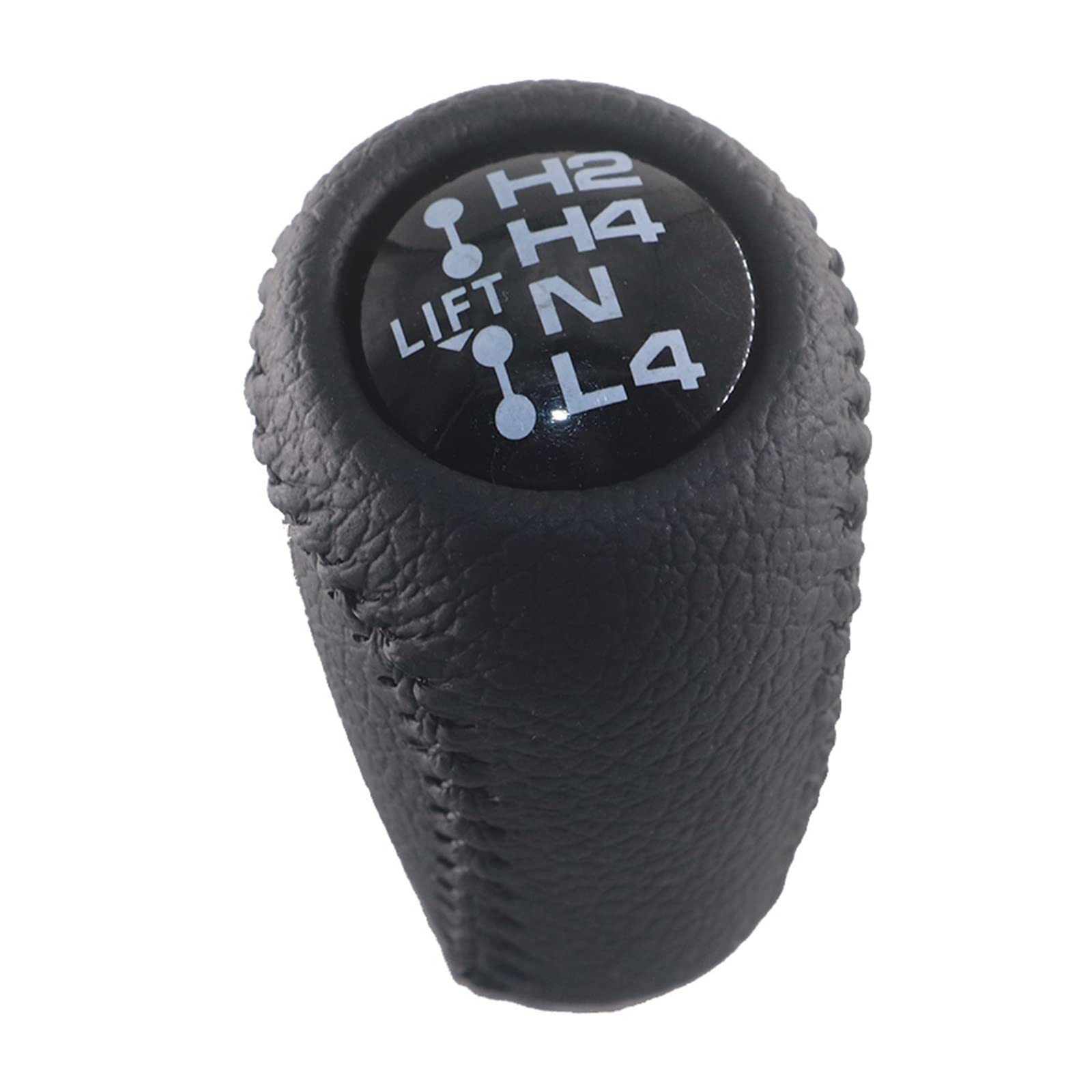 Wylwsha H2 H4 Black Shift Gear Knob Cover For Toyota For Land For Cruiser For Fj70 For Fj76 For Fj78 For Fj79 For Lc70 Manual Gear Shift Knob Head Cover Lever Stick(H2 H4 Black)