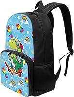 Vista 57 de American Flag Fire Galaxy Pattern Kids Backpack for Boys Girls Elementary Students Bookbag Middle School Bag Lightweight Children Travel Bag