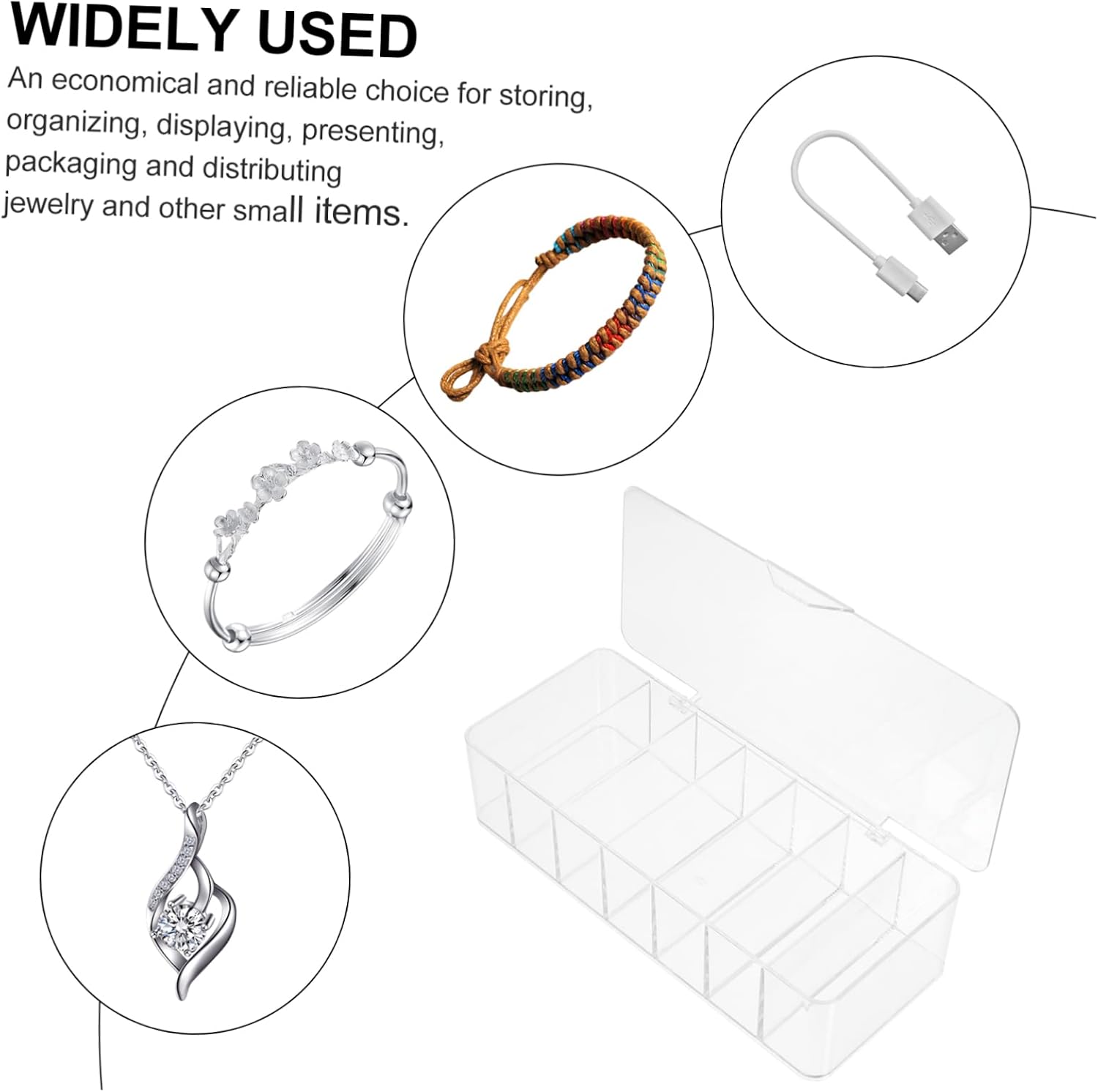 Travel Charger Case Cable Organizer for Cord Management Holder Wire Organizer