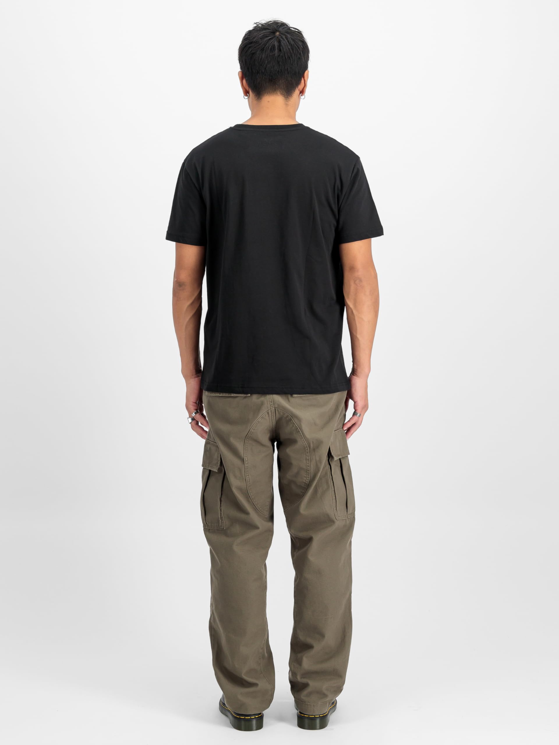 Alpha Industries Herren Basic Small Logo T-Shirt