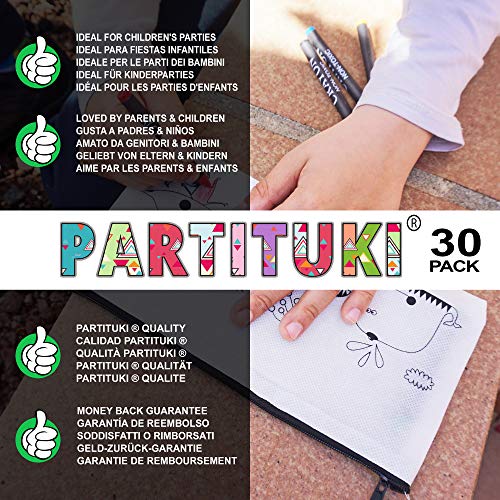 Partituki Pack 30 Astucci per Matite Stampati per