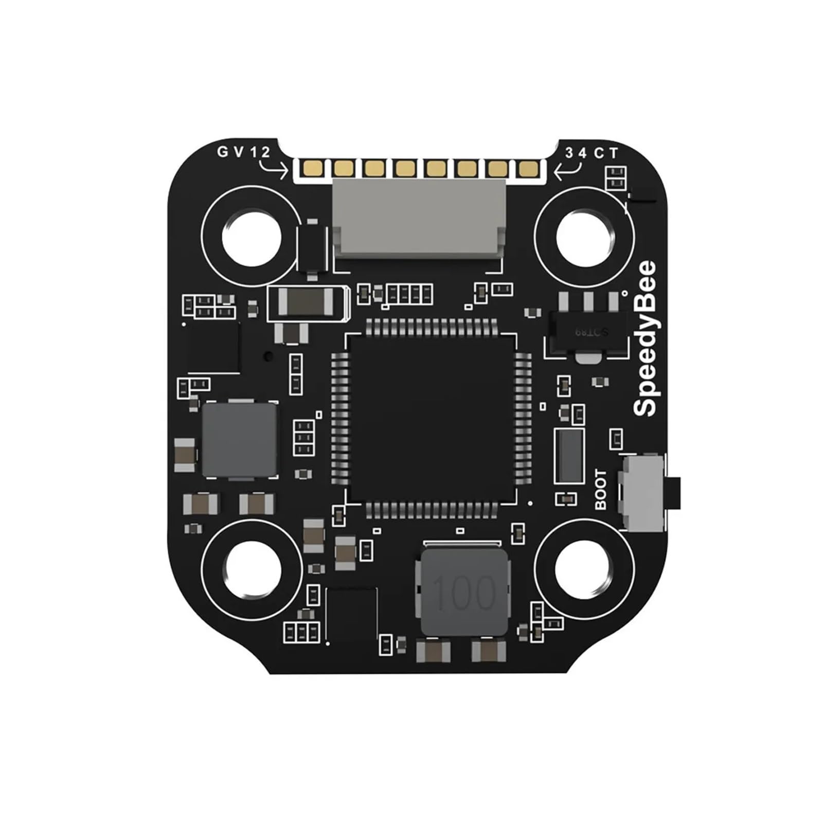 Kompatibel mit SpeedyBee F405 Mini Flight Controller mit BLS 35A Mini V2 20x20 4-in-1 ESC. Kompatibel mit RC FPV Racing Drone (Color : Only 4-in-1 35A ESC)