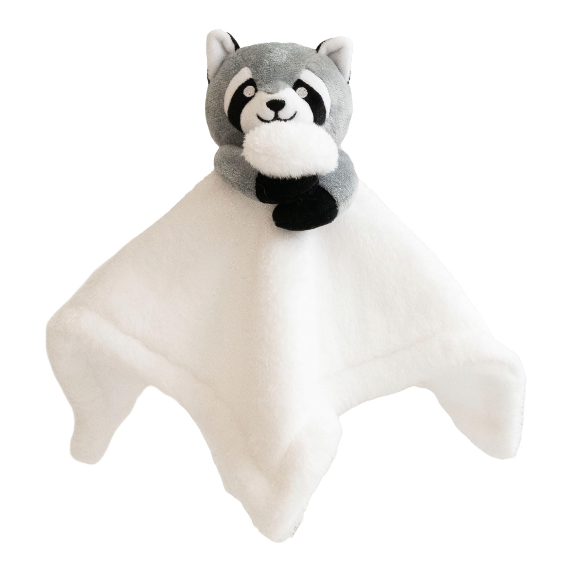 MCMUSHY 12" Racoon Baby Lovey Security Blanket Plush Comforter Animal Toy for Baby Newborn Toddler Child